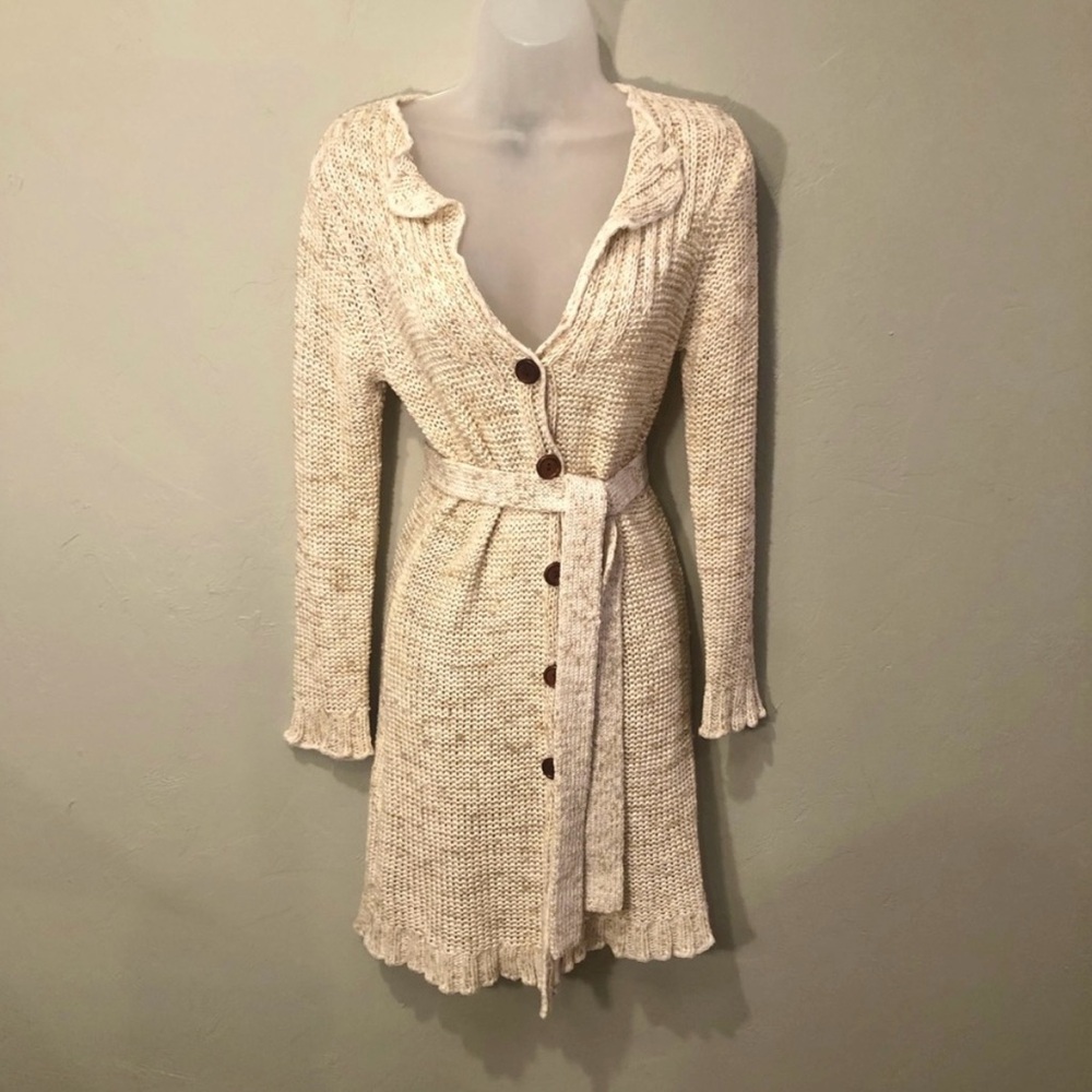 BCBGMaxAzria Knit Cardigan Sweater Size Medium